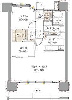 サーパス熊谷銀座レジデンス 間取り Bタイプ（メニュープラン）