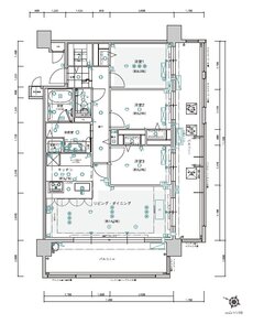 フリーディア大濠公園レジデンス 間取り B typeセレクト1