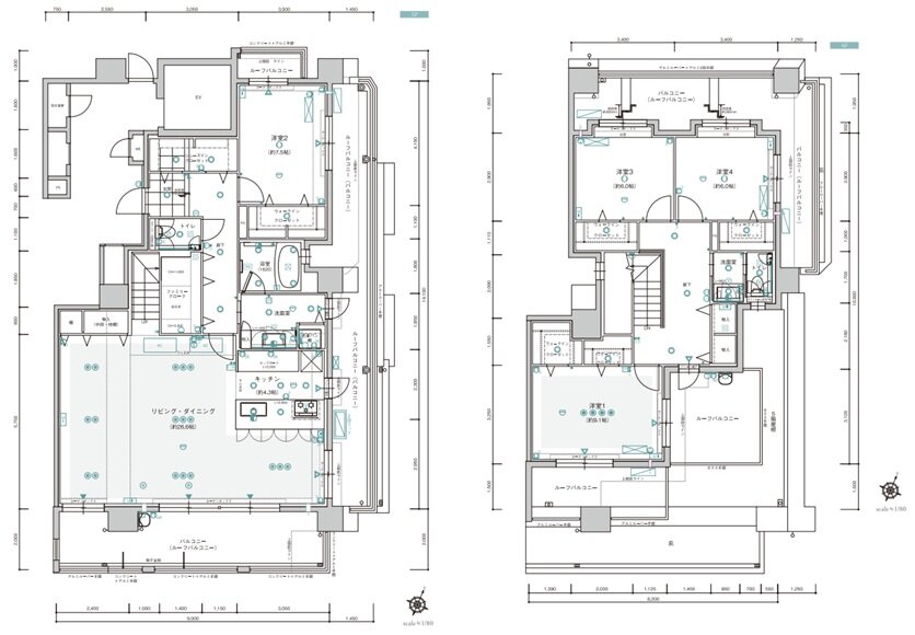 フリーディア大濠公園レジデンス 間取り E typeセレクト1