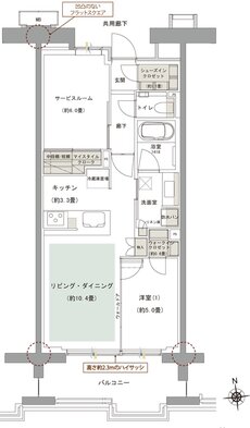 ルネグラン上石神井 間取り C1 TYPE