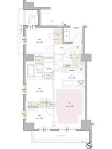 イノバス新横浜 間取り A1タイプ