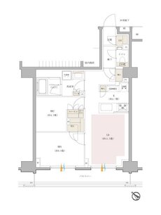 イノバス新横浜 間取り C2タイプ