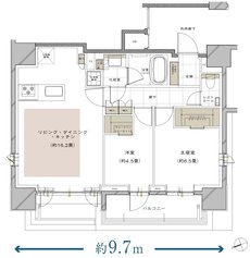 ピアース戸越公園レジデンス 間取り D type［MENU PLAN2］