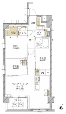 ヴェレーナ久が原 間取り D TYPE