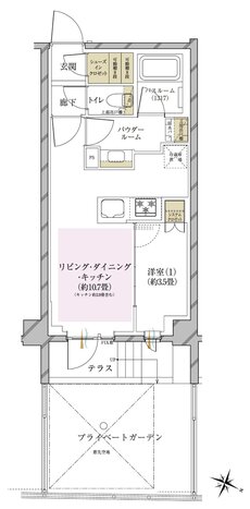 ヴェレーナ久が原 間取り H2g TYPE