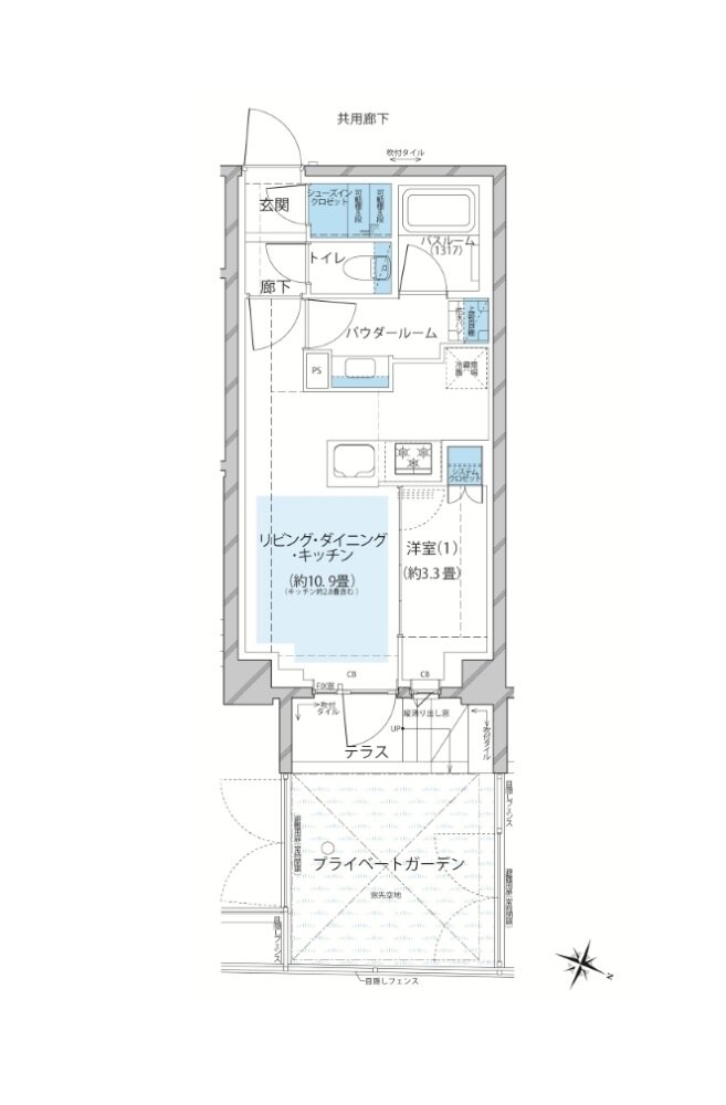 ヴェレーナ久が原 間取り H1g TYPE