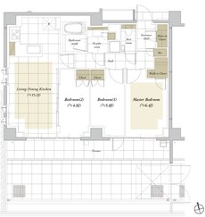 ディアナコート四谷 間取り Ag type