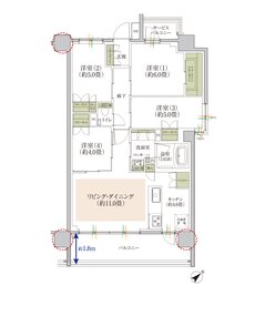 TOKYO WEST GERDEN PROJECT(東京ウエストガーデンPJ) 間取り K type