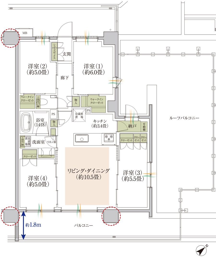 TOKYO WEST GERDEN PROJECT(東京ウエストガーデンPJ) 間取り Qr type