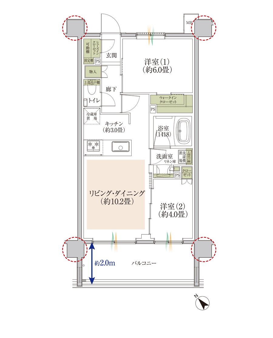 TOKYO WEST GERDEN PROJECT(東京ウエストガーデンPJ) 間取り B type