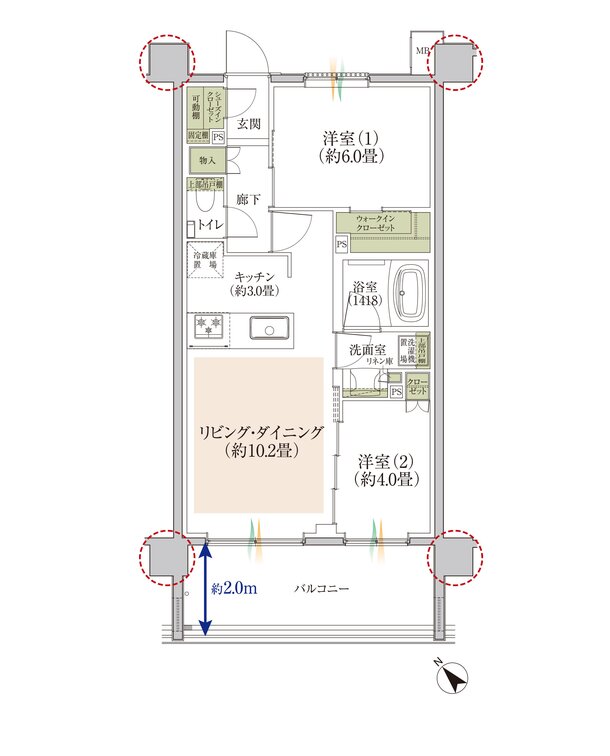 TOKYO WEST GERDEN PROJECT(東京ウエストガーデンPJ) 間取り B type