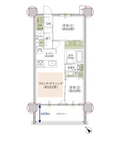 TOKYO WEST GARDEN PROJECT 間取り B type