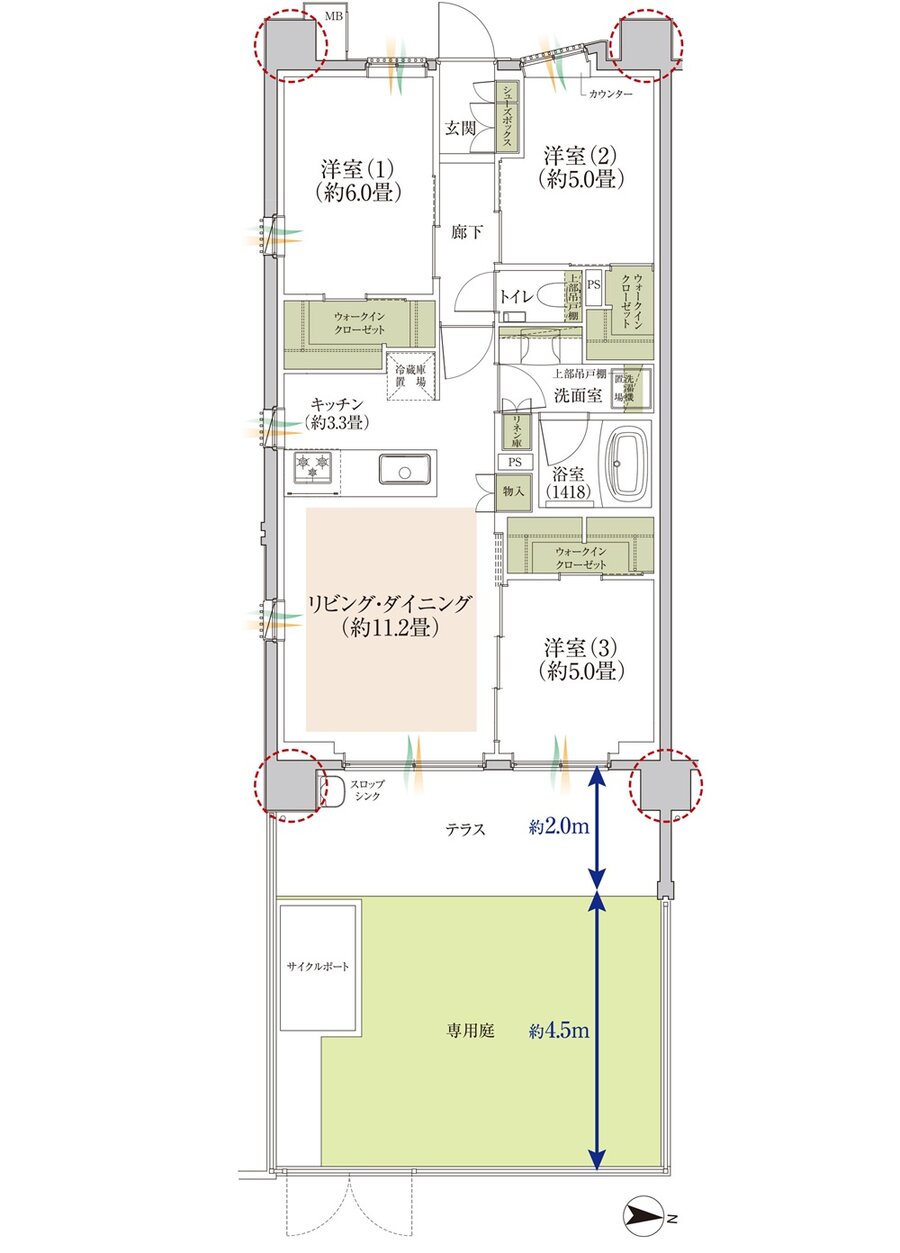 TOKYO WEST GERDEN PROJECT（東京ウエストガーデンPJ） 間取り Lg type