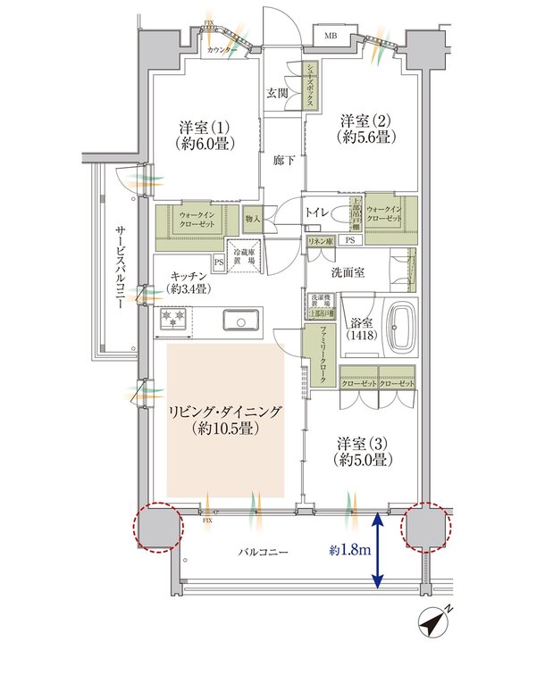 TOKYO WEST GERDEN PROJECT（東京ウエストガーデンPJ） 間取り D type