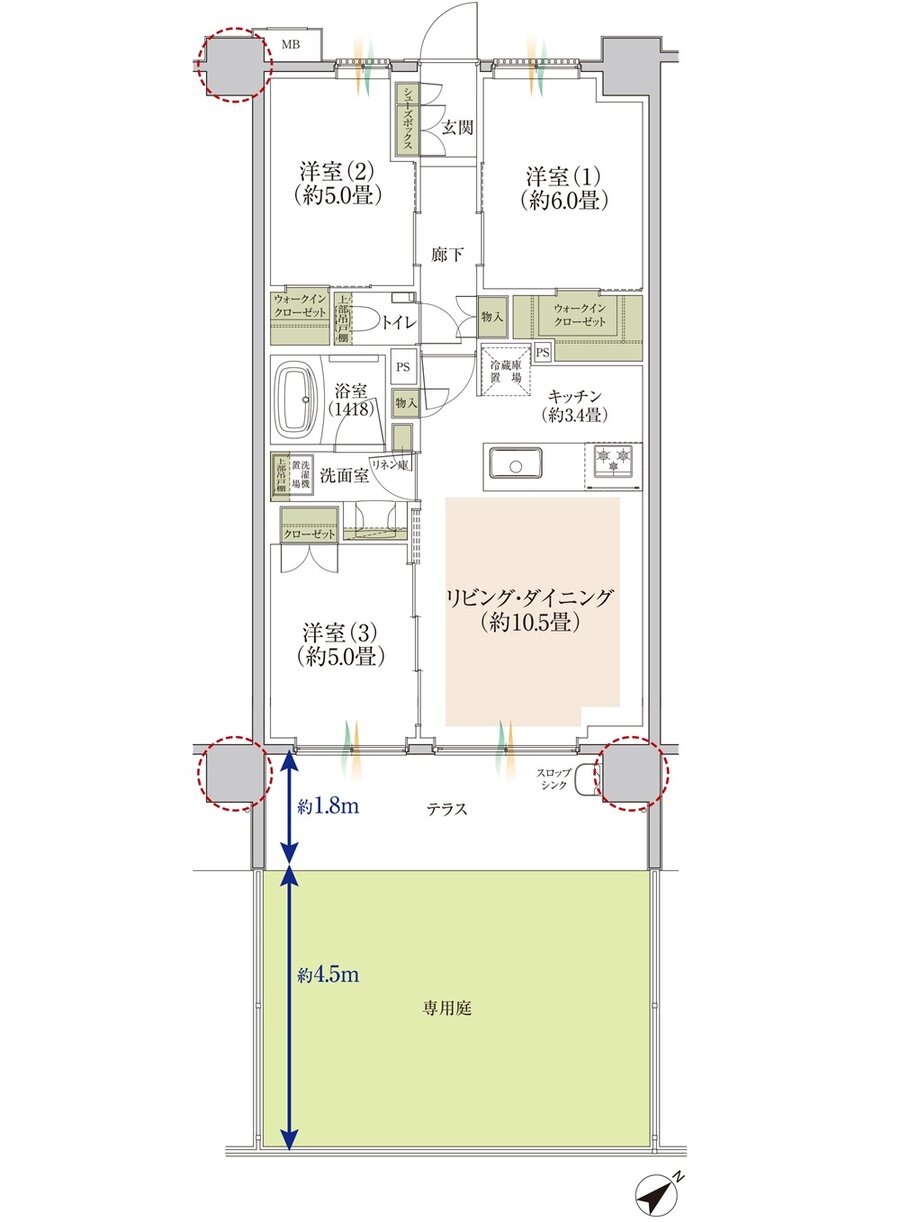 TOKYO WEST GERDEN PROJECT（東京ウエストガーデンPJ） 間取り Jg type