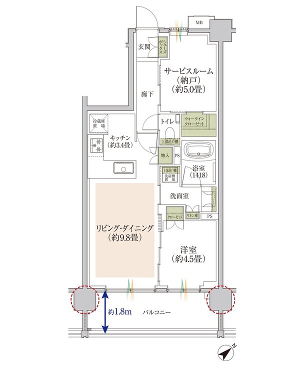TOKYO WEST GERDEN PROJECT(東京ウエストガーデンPJ) 間取り G type