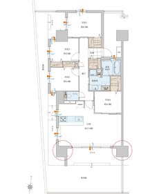レクシア熊本ザ・コア 間取り A1 type【2期1次以降】