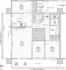 アーデント黒石 間取り A TYPE