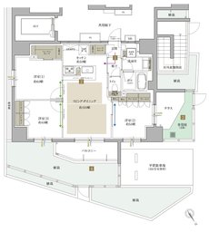 サンクレイドル葛西ステーションウィズ 間取り Cg type