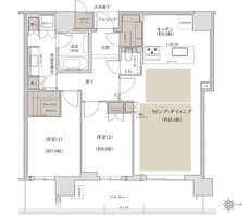 ジオタワー宝塚 グランレジス 間取り S-80yG TYPE[南棟]