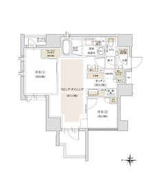ジオ三鷹下連雀 間取り Aタイプ