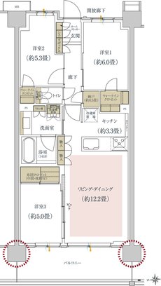 GREEN TOKYO PROJECT 間取り A8 type
