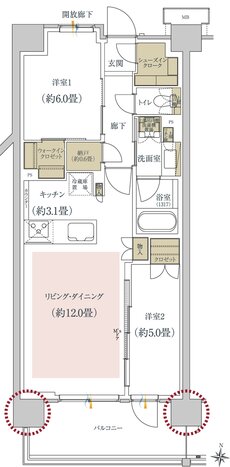 GREEN TOKYO PROJECT 間取り B1 type