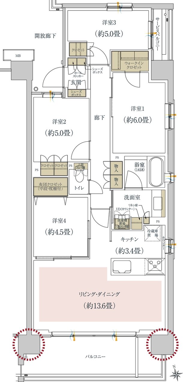 GREEN TOKYO PROJECT 間取り C1 type
