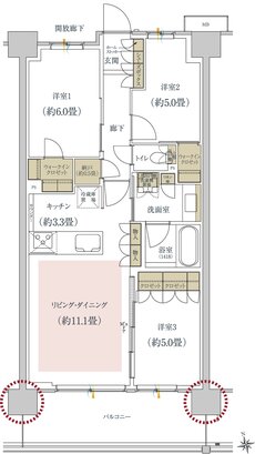 GREEN TOKYO PROJECT 間取り B3 type