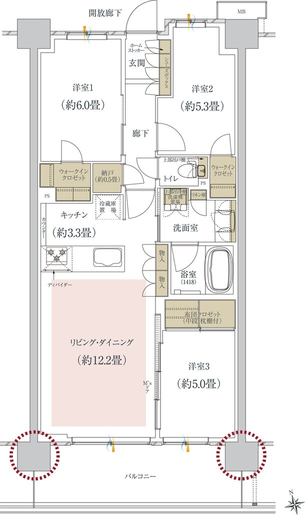 GREEN TOKYO PROJECT 間取り C9 type