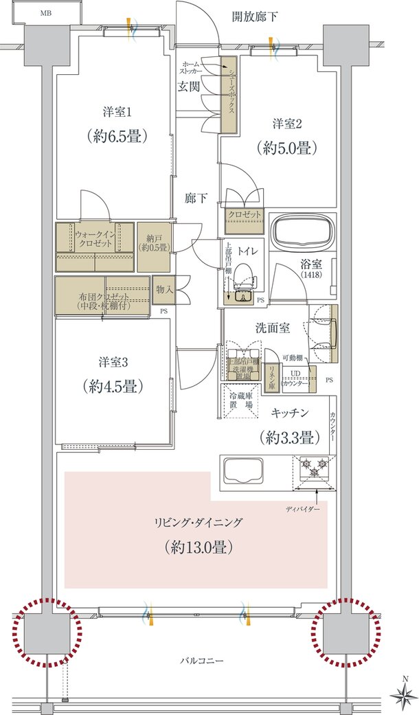 GREEN TOKYO PROJECT 間取り A6 type