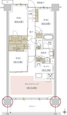 GREEN TOKYO PROJECT 間取り A6 type