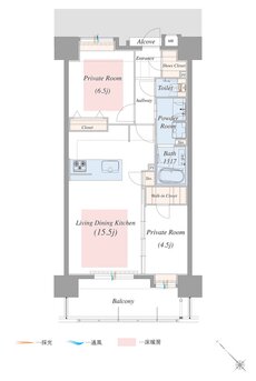 アルバガーデン佐賀城東 間取り Dタイプ