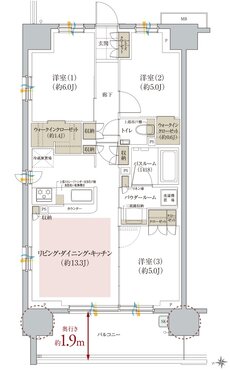 ガーラ・レジデンス湘南台 間取り A type