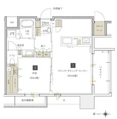 イニシアグラン大分駅前 間取り A type