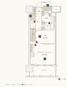 イニシアグラン大分駅前 間取り D type