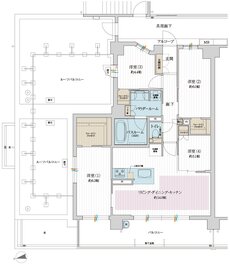 プレサンス ロジェ 宮前平ルミエル 間取り Hrタイプ