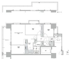 ビバシティネクスト文教 間取り AII type