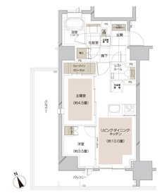 ピアース大井仙台坂Hill Top 間取り C type