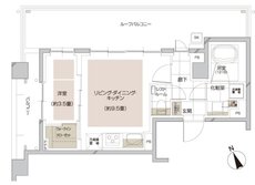 ピアース大井仙台坂Hill Top 間取り G type