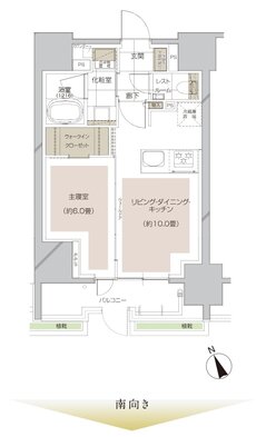 ピアース大井仙台坂Hill Top 間取り Eg type