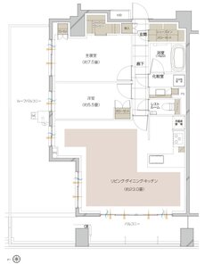 ピアース宮前平レジデンス 間取り R type［MENU］［第1期3次］