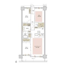 ローレルコート瑞穂汐路 ザ・レジデンス 間取り B’タイプ