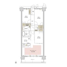 ローレルコート瑞穂汐路 ザ・レジデンス 間取り Dタイプ