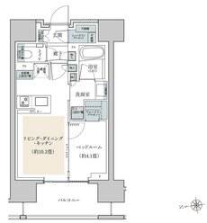 リビオ三田レジデンス 間取り Eタイプ