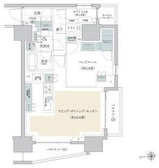 リビオ三田レジデンス 間取り Dタイプ メニュープラン