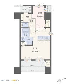 エイル上荒田の杜 間取り Dタイプ MenuPlan
