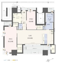 エイル上荒田の杜 間取り Fタイプ MenuPlan