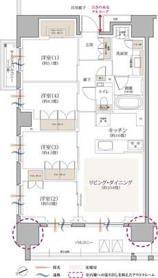 京王多摩川ハモンズ 間取り N1 type