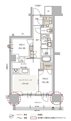 京王多摩川ハモンズ 間取り N5 type